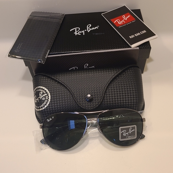 NWT Ray-Ban Aviators - Picture 2 of 2